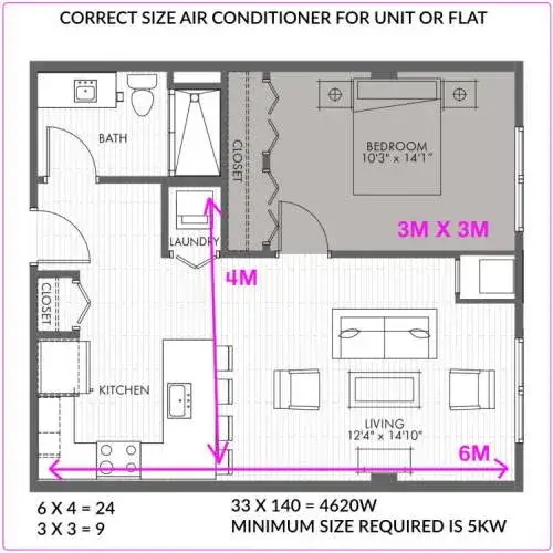Professional installation of inverter split system air conditioning in Brisbane home, contact 0420 718827 or visit