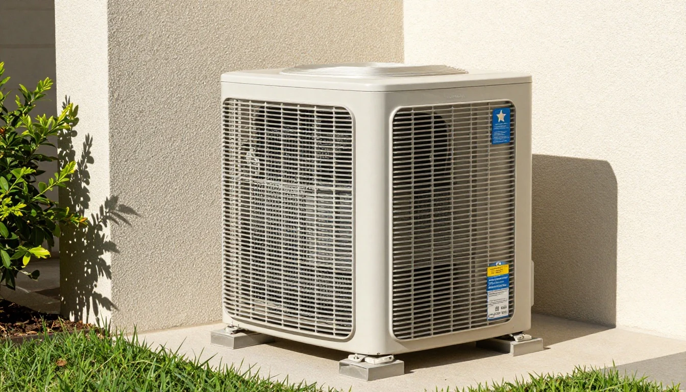 Infographic explaining energy efficiency labelling for Brisbane homes with Air Conditioning Expert's contact 0420 718827